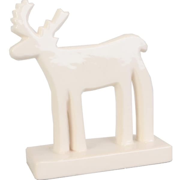 Hvid keramisk ren til decoration