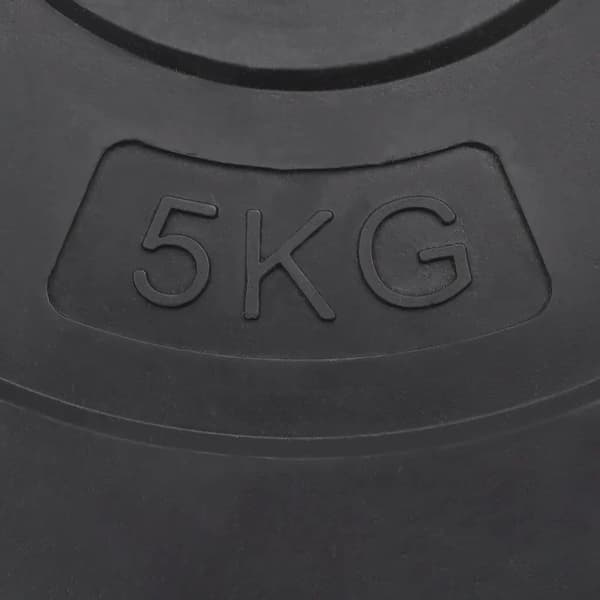 vidaXL vægtskiver, 6-pak, 30 kg, cement