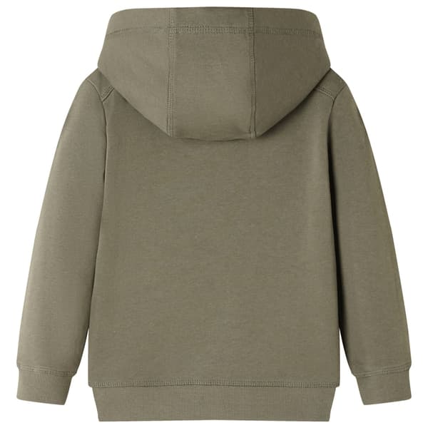 Børnehættetrøje, khaki, 116