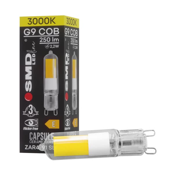 G9 3000K LED-pære ZAR4991SLL