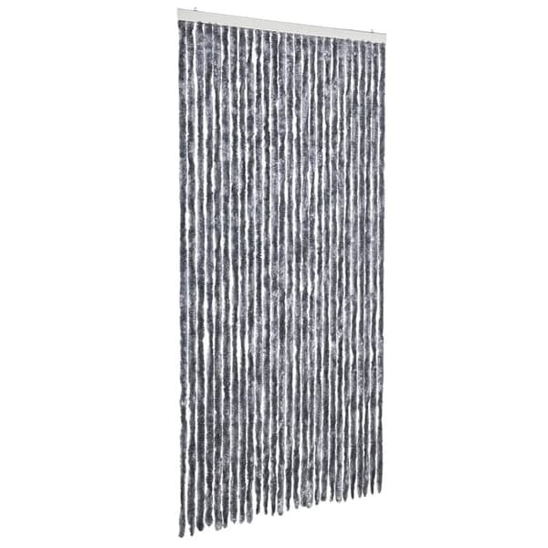 vidaXL Flugnät, Silver, 120x220 cm, Chenille