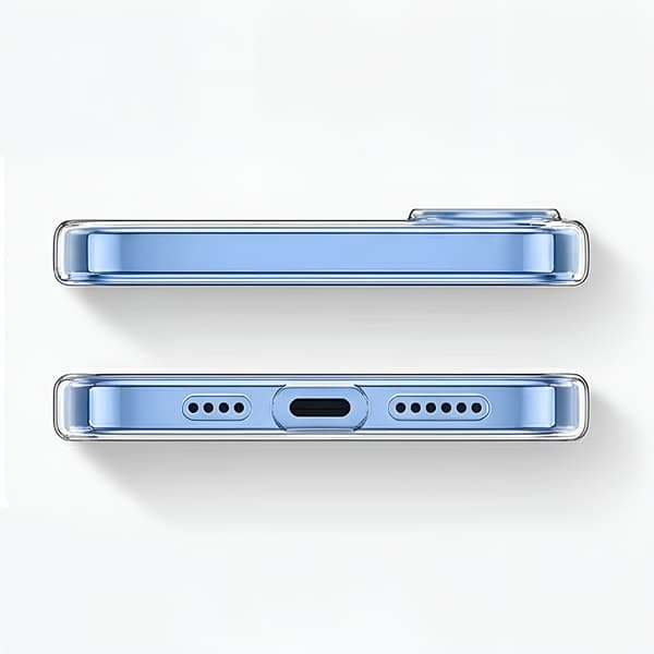 UrbanPalm iPhone 17 -kotelo, silikoni, läpinäkyvä