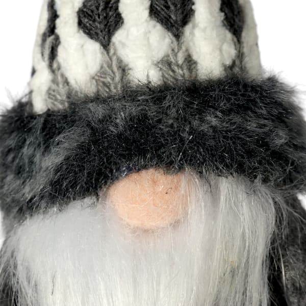 Jule Dværg Gnome Julekugle Gave 23 cm GRÅ