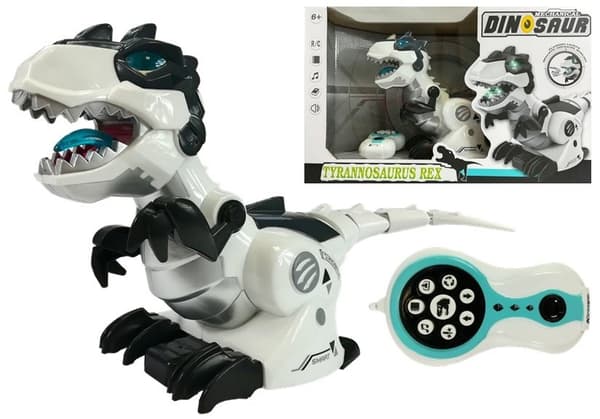 Fjernstyrede dinosaurlyde og -lys