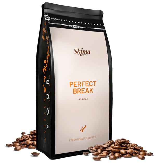 Kaffebønner 1kg PERFECT BREAK 100% ARABICA til espressomaskine + GRATIS