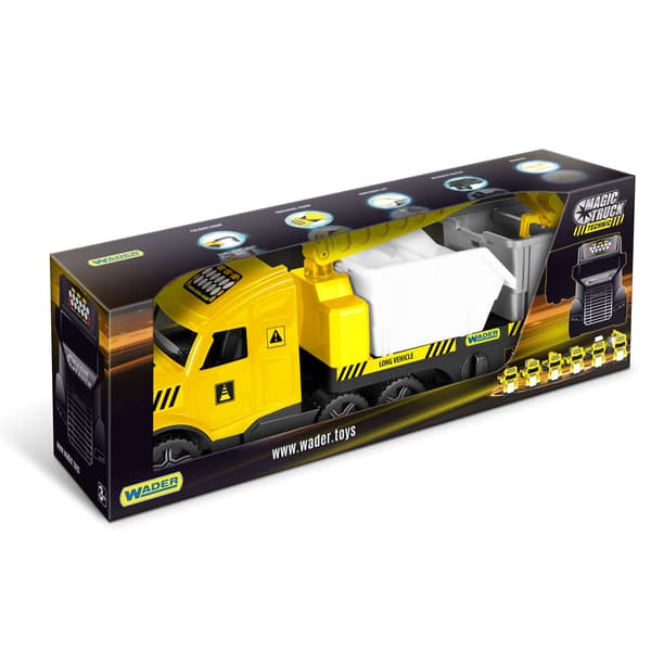 Magic Truck Technic bugseringsvogn med containere