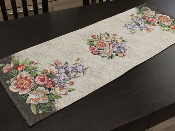 Gobelängbordslöpare 38x100 "Bukett"