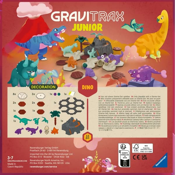 Ravensburger Gravitrax Junior Dino 24587 Refillset