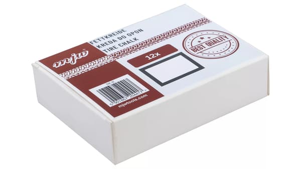 Vulkaniseringskridt til dækmarkering, hvid, 12 stk.