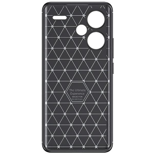Beline Carbon Armor-cover til Xiaomi Redmi Note 13 Pro+, sort
