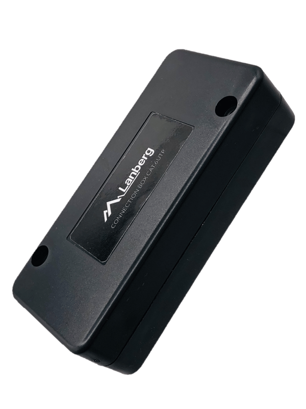 LANBERG PLC-6UL1-B Uskærmet CAT.6 UTP Internet LAN-stik