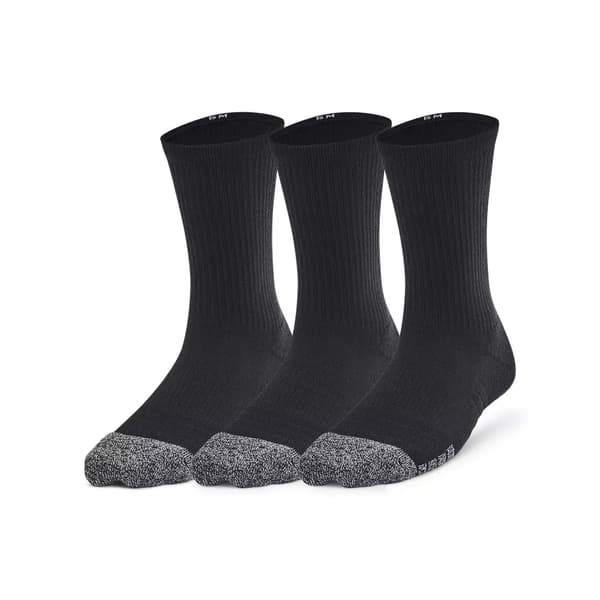 Under Armour Heatgear 3pk Crew Yth S Børnestrømper