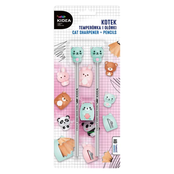 KITTY SKYDDSPENNA MED PENNOR 3 ST KIDEA 0248