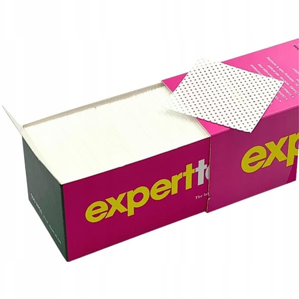 Expert Touch Støvfri, perforerede puder 500 stk.