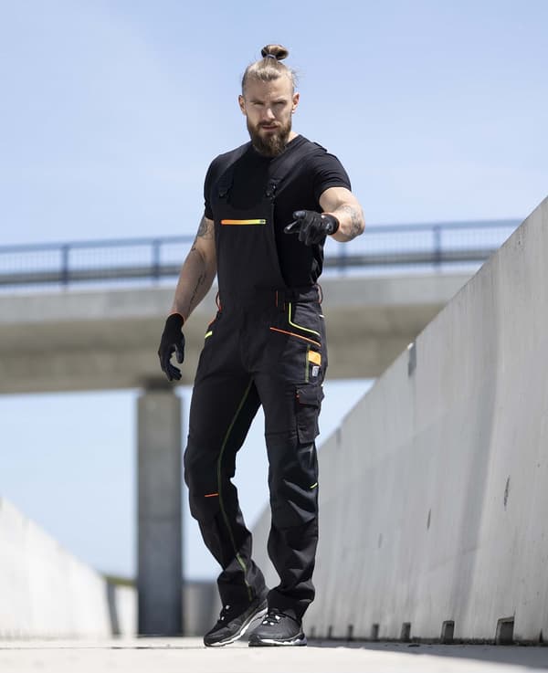 ARDON CREATRON - sorte og neon overalls ARDON CREATRON - sorte og neon overalls 60