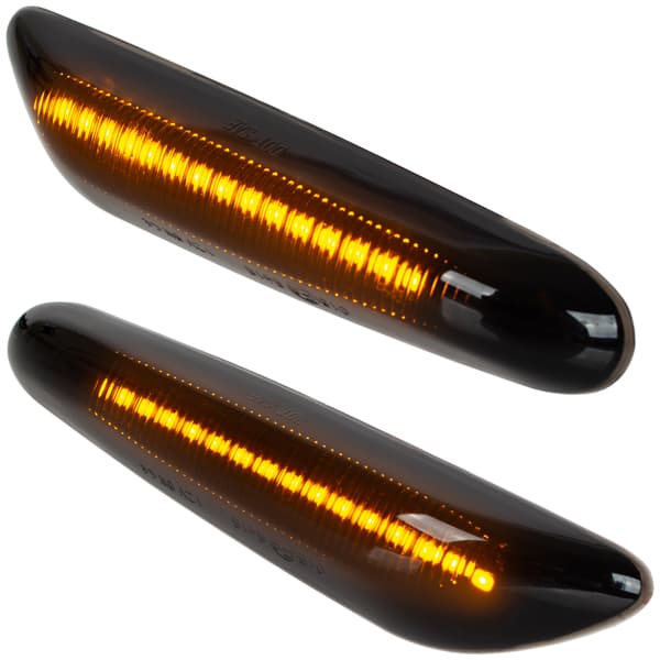 BMW 3 E46 LED sideblinklys RØGET DYNAMISK 2 stk. SÆT