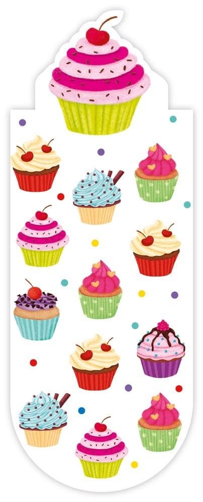 Magnetiska bokmärken ovala muffins