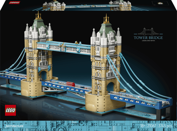 LEGO Architecture Tower Bridge 3745 dele (21067)