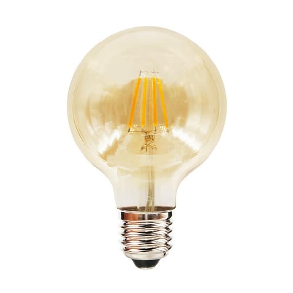 LED-glödlampa 6W G80 E27 2700K
