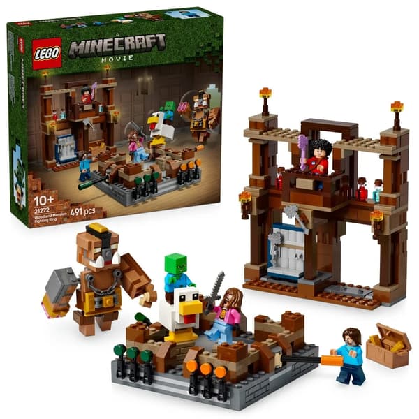Lego Minecraft. Skovgårdens ring 21272