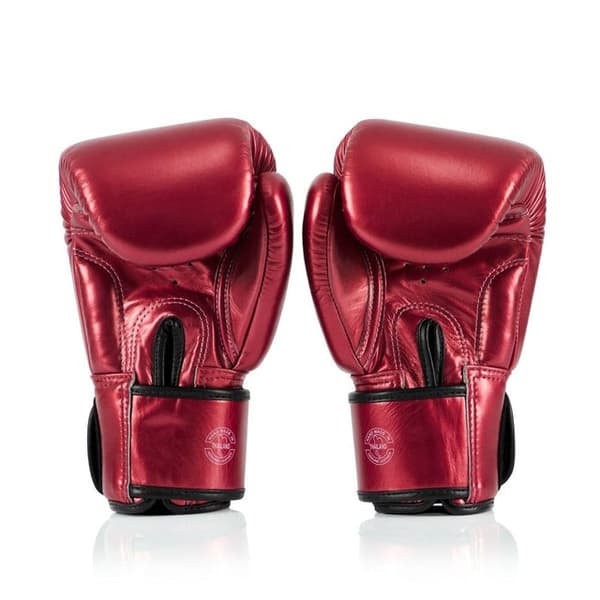 Fairtex Boxningshandskar BGV22 Metallic Röda 14oz