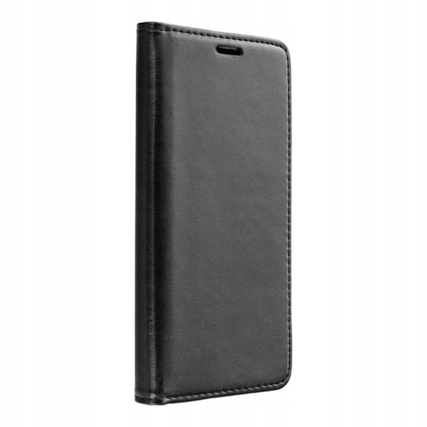 SMART MAGNETISK ETUI til SAMSUNG GALAXY A12 M12 SORT BOG+GLAS