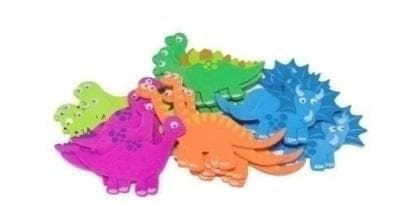 Dinosaur skumklistermærker 20 stk.