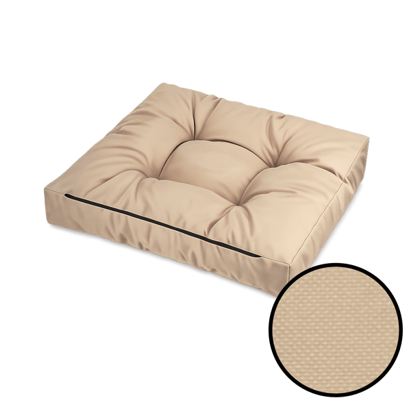 Modulaarinen rottinkityynysetti, istuin 60x60cm + selkänoja 60x40cm, Beige