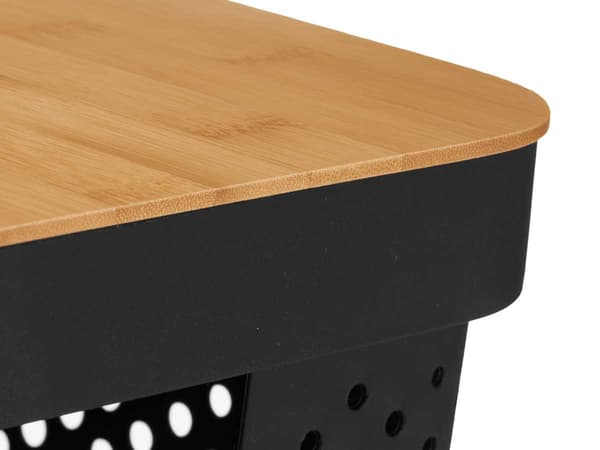 Förvaringskorg 14 cm svart