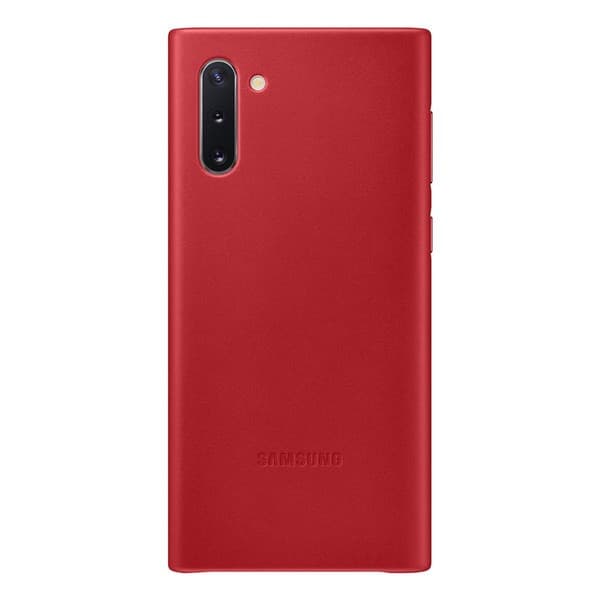Samsung Lædercover til Galaxy Note 10 rød