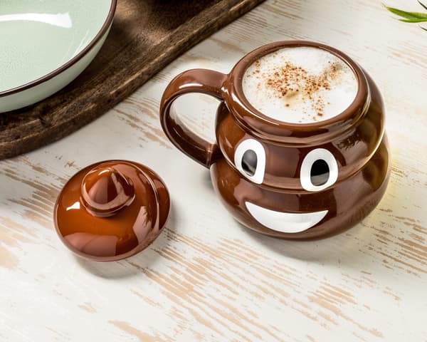 Afførings-emoji-krus