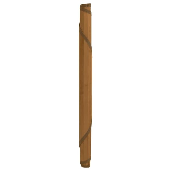 vidaXL Pyöreä Matto, Ruskea, 60 cm, Bambu