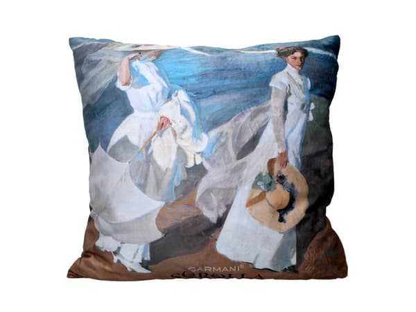Carmani, fyldt/lynlåspude - Sorolla