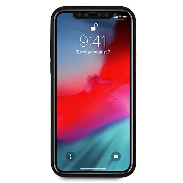 Ferrari Off Track Quiltet Etui til iPhone 12 Pro Max, Sort