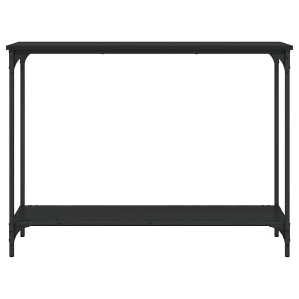 vidaXL konsolbord sort 101x30,5x75 cm