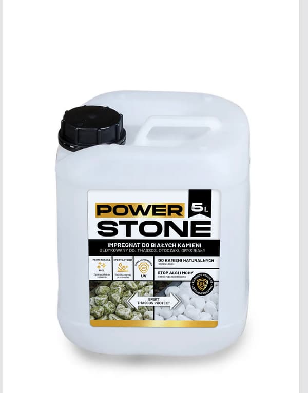 Powerstone 5L hvid stenimprægneringsmiddel