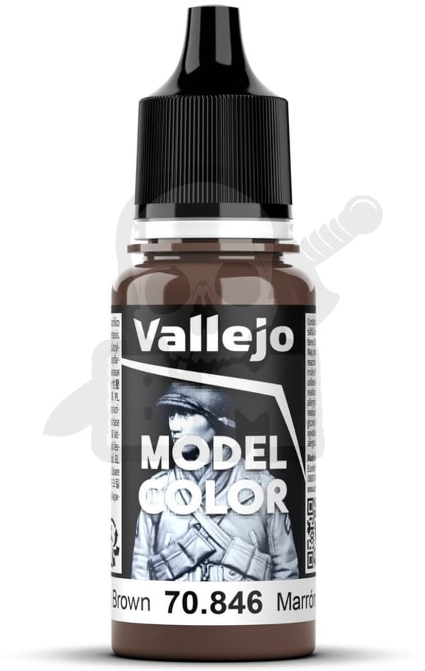 VALL-70846 Modelfarve 17ml Mahogni Brun