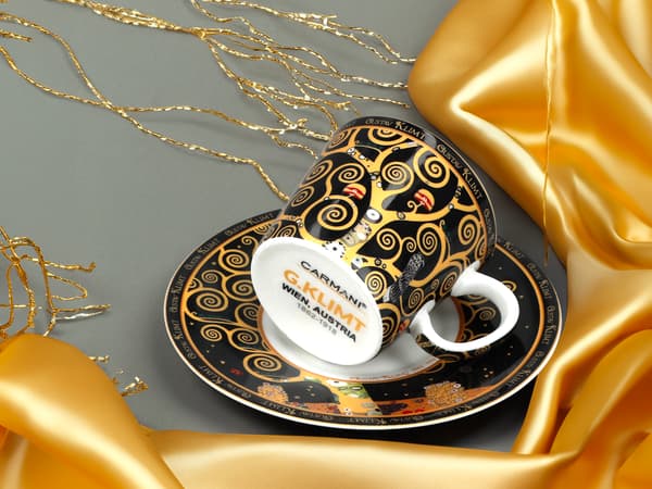 Kopp espresso - G. Klimt, Livets träd (CARMANI)