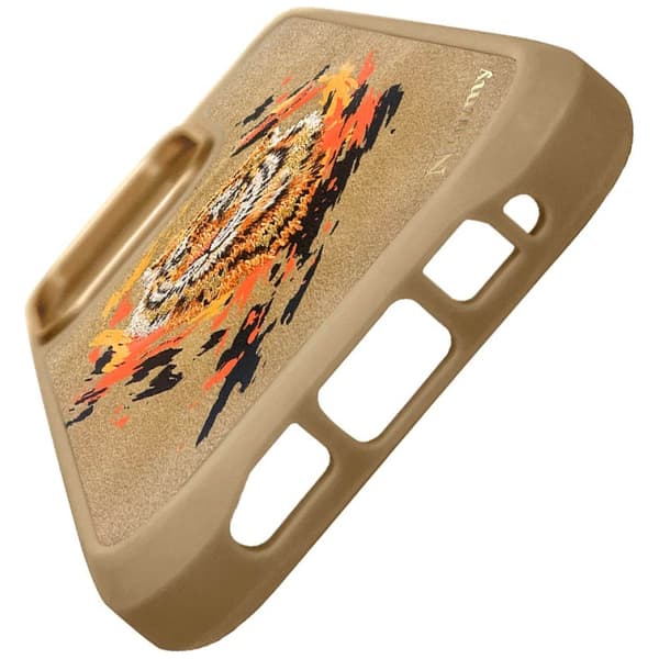 Nimmy Tiger MagSafe-etui til iPhone 16 Pro Max, lysebrun