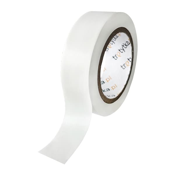 PVC-isoleringstejp, 18 mm x 10 m, 1 styck, vit