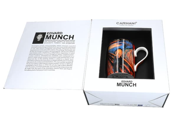 Carmani, 370ml krus - Edvard Munch/Skriget