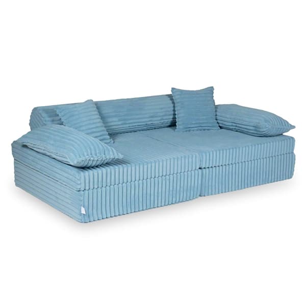 Montessori Premium Waffle Blue Legesofa