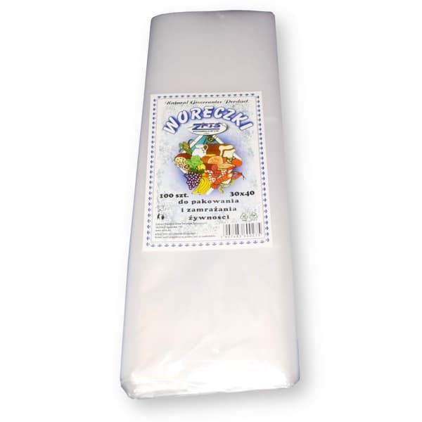 Ruokapussit 30x40 20mic 100 kpl