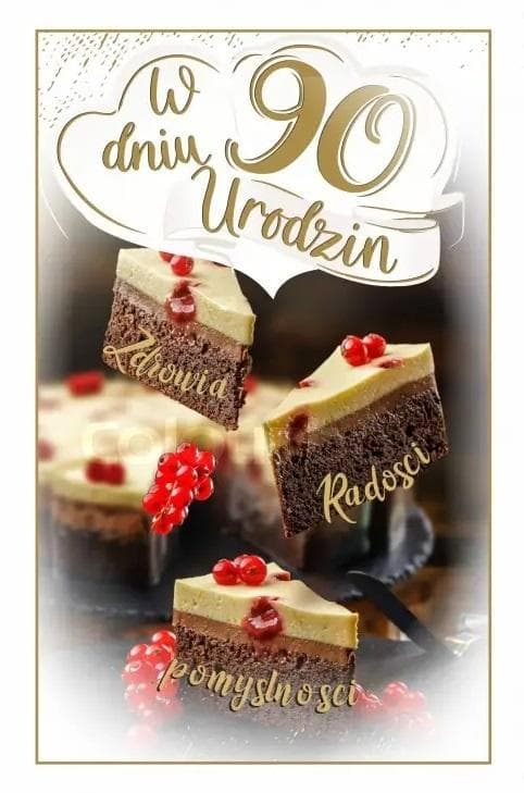 90-års fødselsdagshilsenkort