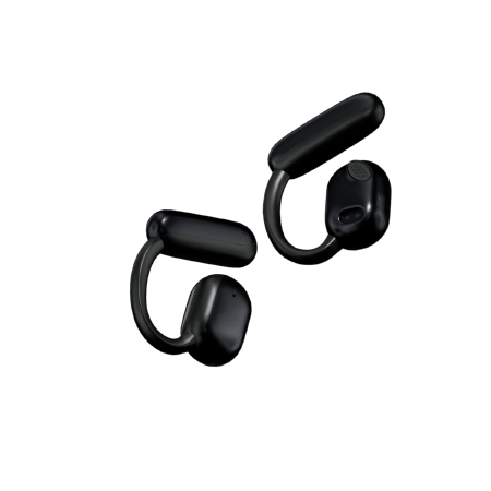 Statik Aktive Open Bluetooth Earbuds - trådløse in-ear hovedtelefoner med luftledning (sort)