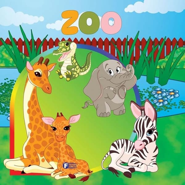 Zoo Børnerim for Børn 10 sider
