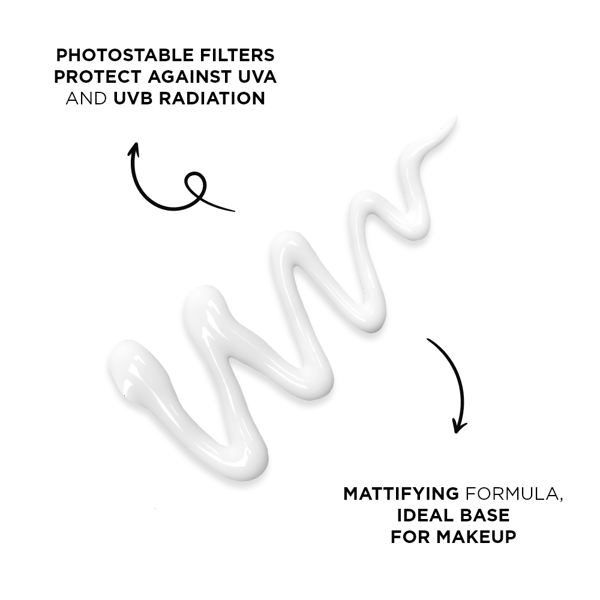 Beskyttende matterende creme SPF 50