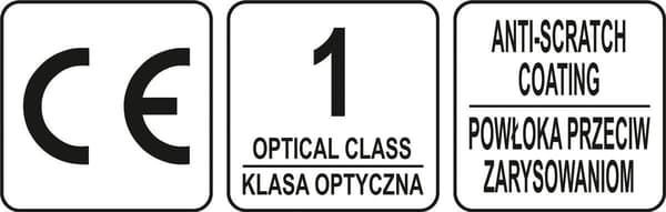 Skyddsglasögon med ventiler YT-73831 YATO