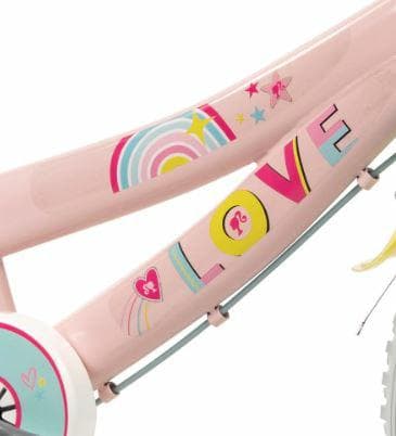 Barbie 16 tommer børnecykel til piger 5-7 år lyserød