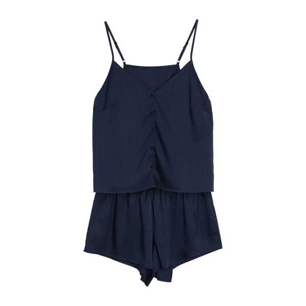PRISCILLA Esotiq Dampyjamas | Marinblå XL